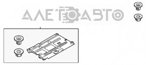 Protecție sub caroserie față stânga Hyundai Sonata 15-19 SE nou original