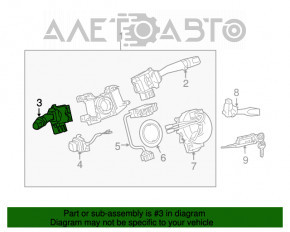 Comutatorul de sub volan stânga pentru Lexus RX300 98-03