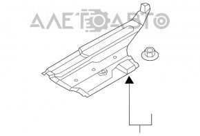 Protecția fundului dreapta pentru Hyundai Sonata 11-15