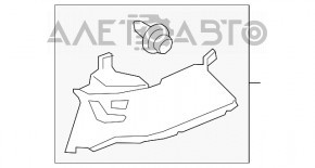 Capac spate stânga Honda HR-V 16-22