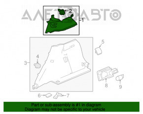 Capac spate stânga Honda HR-V 16-22