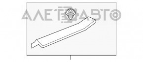 Capacul pragului din față dreapta interior pentru Acura MDX 14-20