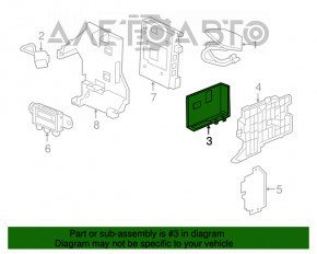 MODUL DE CONTROL AL COMUNICĂRII CU CALCULATORUL Buick Encore 13-19