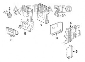 MODUL DE CONTROL AL COMUNICĂRII CU CALCULATORUL Buick Encore 13-19