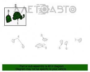 Cablu de direcție Toyota Prius 50 16-