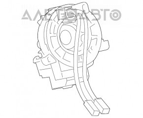 Шлейф руля с датчиком угла поворота Lexus CT200h 11-17
