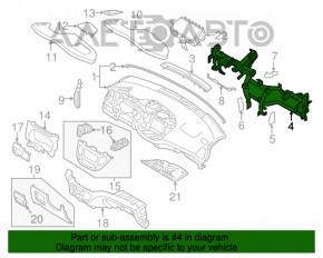 Tubul de subtorpilor pentru Hyundai Tucson 16-18, pentru întărire