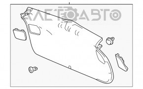 Capac portbagaj Honda HR-V 16-22 negru, zgârieturi