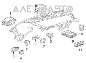 Modul de control al temperaturii Chevrolet Camaro 16-