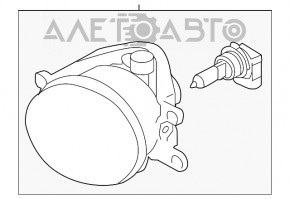 Farul de ceață dreapta pentru Subaru Legacy 15-19