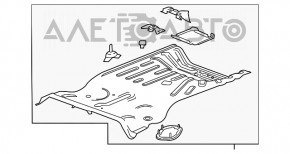 Capacul portbagajului Chevrolet Volt 16-