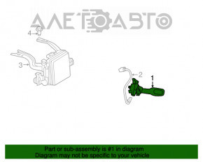 Comutatorul de control al vitezei de croazieră pentru Toyota Rav4 13-18