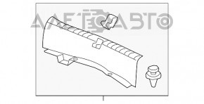 Capacul portbagajului pentru Honda Accord 13-17