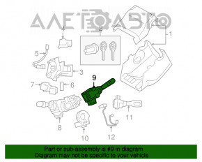 Comutatorul de sub volan din dreapta pentru Lexus RX300 RX330 RX350 RX400h 04-09 SUA