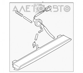 Стоп сигнал задний Subaru Tribeca b9