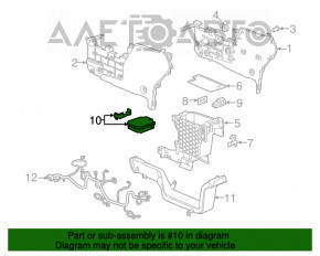 AC DC Power Converter Control Module Chevrolet Malibu 16-