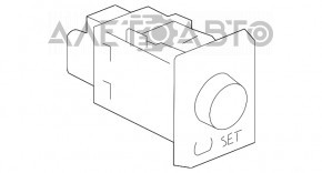 Butonul de presiune a anvelopelor Toyota Prius 2004-2009