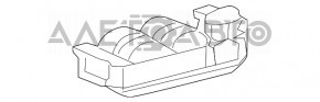 Controlul geamului electric din față, stânga, Toyota Prius 2004-2009