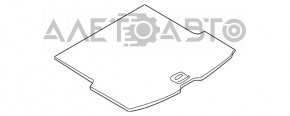 Capacul portbagajului Infiniti FX35 FX45 03-08 bej