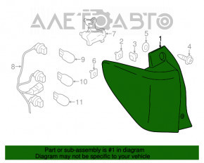 Lampa dreapta Subaru Forester 14-16 SJ pre-restilizare