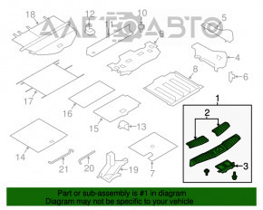 Capac portbagaj Nissan Murano z51 09-14 bej