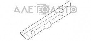 Suportul pentru bara spate dreapta Nissan Versa Note 13-19, nou, original OEM.