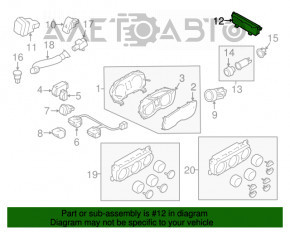 Monitor, display Subaru Forester 14-18 SJ