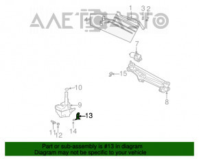 Motorul stropitorului de parbriz Toyota Solara 2.4 04-08