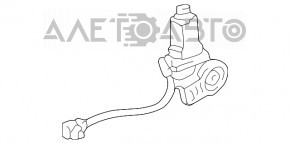 Geam electric cu motor, dreapta față, Lexus RX300 98-03