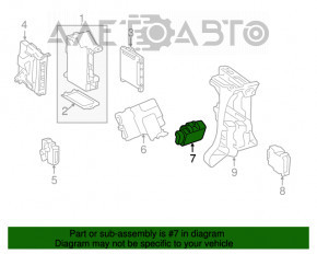 Memory Seat Position Control Computer Module Toyota Avalon 13-18