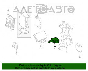 WIPER RELAY Lexus ES300h ES350 13-18