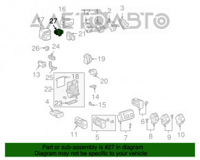 WINDSHIELD WIPER RELAY Управление стеклоочистителями Lexus RX300 RX330 RX350 RX400H 04-09