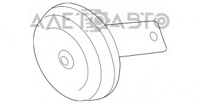 Semnal stânga Subaru XV Crosstrek 13-17 scăzut