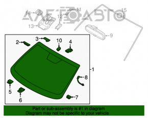 Parbriz incalzit Hyundai Tucson 16-20