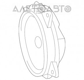 Динамик дверной передний левый Toyota Highlander 08-13 JBL