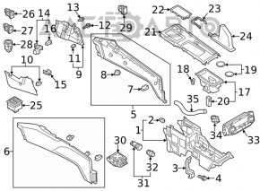 Controlul multimedia al Mitsubishi Eclipse Cross 18-