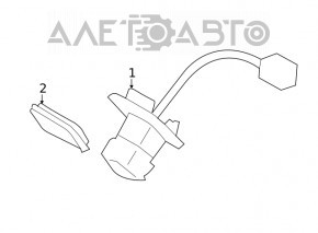 Camera de vizionare spate pentru Subaru XV Crosstrek 13-17