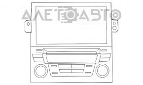 Монитор, дисплей, навигация Subaru Outback 10-14