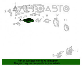 Amplificator Toyota Highlander 14-19 JBL