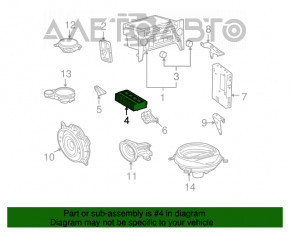 Amplificator Lexus LS460 LS600h 07-12