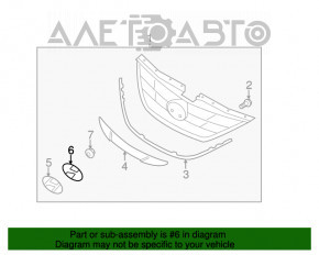 Emblemele de pe podium pentru Hyundai Sonata 11-15, noi, originale OEM.