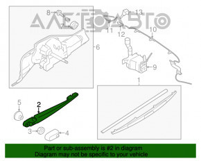 Brat stergator spate Subaru XV Crosstrek 13-17 nou original OEM