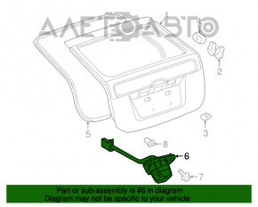 Camera de vizionare spate pentru Toyota Prius 2004-2009