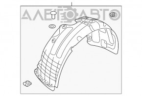 Aripa fata dreapta Hyundai Tucson 16-18 pre-restilizare.