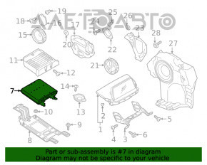 Amplificator audio Mitsubishi Eclipse Cross 18-premium