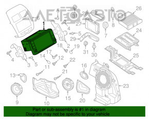 Magnetofon radio Mitsubishi Eclipse Cross 18-