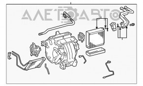 Печка в сборе Toyota Solara 04-08