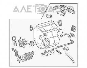 Печка в сборе Toyota Sienna 04-10