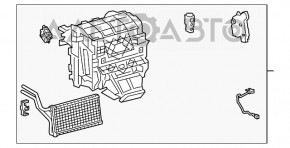 Корпус печки голый Toyota Camry v70 18-24