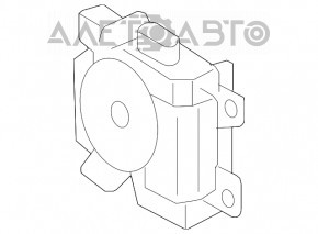 Актуатор моторчик привод печки вентиляция Toyota Rav4 06-12